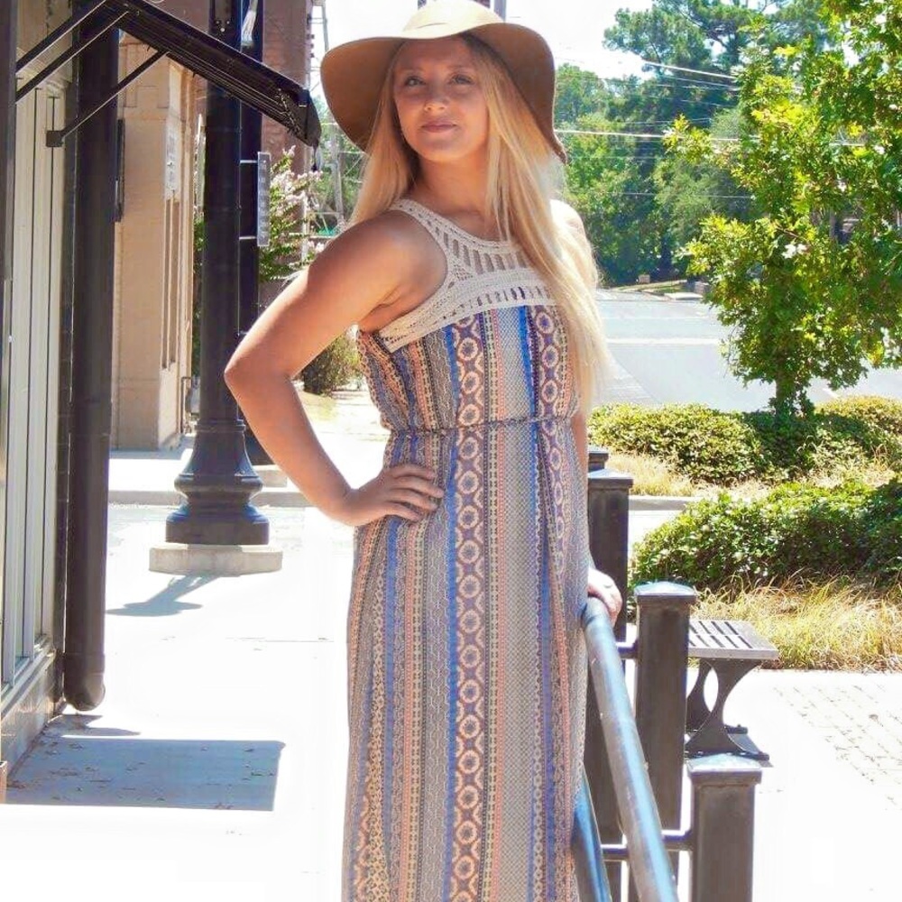 Printed Maxi Dress